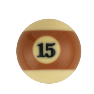 Super Aramith Pro TV Replacement Ball – #15 | Golden Break Billiards